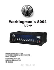 SWR Workingman's 8004 P Instrucciones De Funcionamiento