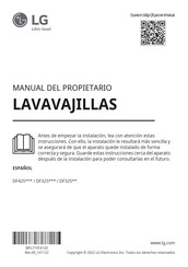 LG DF425 Serie Manual Del Propietário