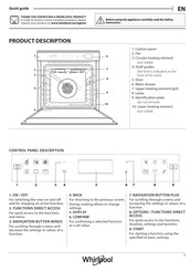Whirlpool W6 OS4 4S1 H Guía Rápida