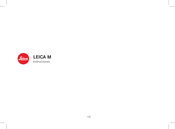 Leica M Manual De Instrucciones