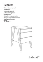 Habitat Beckett 818296 Instrucciones De Montaje