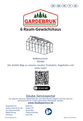 Gardebruk 991469 Manual De Instrucciones