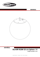 SHOWTEC Illumilift RGBW 35cm Sphere Manual