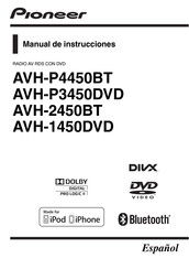 Pioneer AVH-P4450BT Manual De Instrucciones
