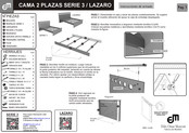 Eldo Omar Mosconi 3 CAMA 2 PLAZAS Serie Instrucciones De Armado