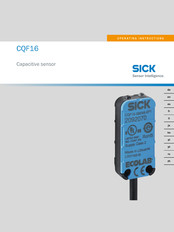 SICK CQF16 Instrucciones De Operación