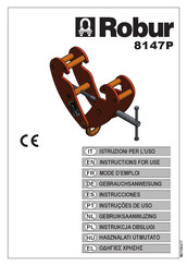 Robur 8147P Manual De Instrucciones