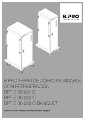 B.Pro BPT E 30 C Traduccion Del Manual De Instrucciones Originale