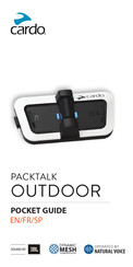 Cardo PACKTALK OUTDOOR Guia