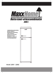 MaxxHome 22001 Manual De Usuario