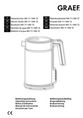 Graef WK 72 Manual De Instrucciones