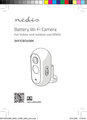 nedis WIFICBO40BK Guia De Inicio Rapido