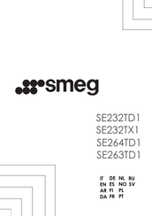 Smeg SE232TD1 Instrucciones Para La Instalación