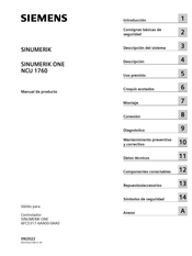 Siemens SINUMERIK ONE NCU 1760 Manual De Producto