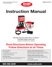 Zodi 6125 Manual De Instrucciones