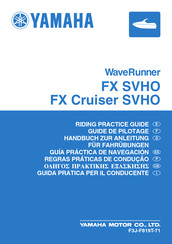 Yamaha Motor WaveRunner FX SVHO 2014 Guia Practica