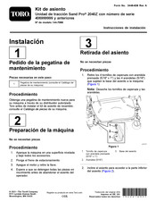 Toro 144-7066 Instrucciones De Instalación