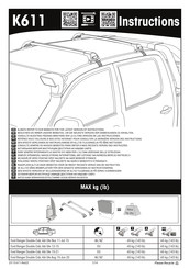 Yakima K611 Instrucciones