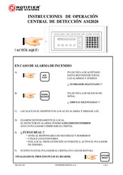 Notifier AM2020 Instrucciones De Operación