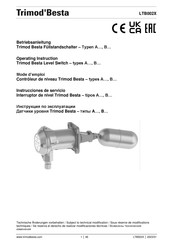 Trimod Besta LTB002X Instrucciones De Servicio