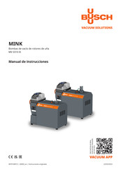 BUSCH MINK MV 0310 B Manual De Instrucciones