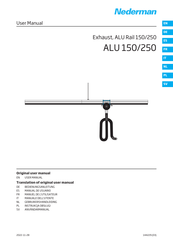 Nederman ALU 150 Manual Del Usuario
