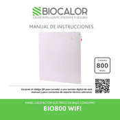 biocalor BIO800 WIFI Manual De Instrucciones