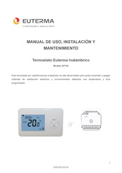 euterma WT-02 Manual De Uso, Instalación Y Mantenimiento