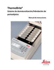 Leica BIOSYSTEMS ThermoBrite Manual De Instrucciones