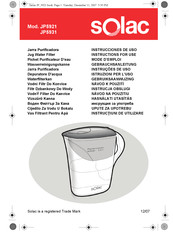 SOLAC JP5931 Instrucciones De Uso