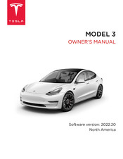 Tesla MODEL 3 Manual Del Usuario