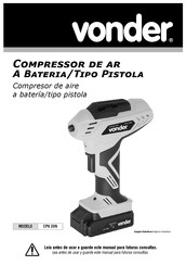 vonder CPV 20N Manual De Instrucciones