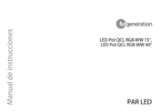 thomann Fun Generation LED Pot QCL RGB WW 40 Manual De Instrucciones