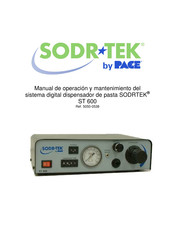 pace Sodrtek ST 600 Manual De Operación