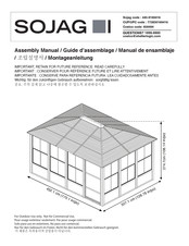 Sojag 445-9169416 Manual De Ensamblaje