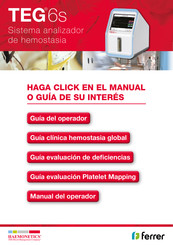 Haemonetics TEG 6s Manual Del Usuario