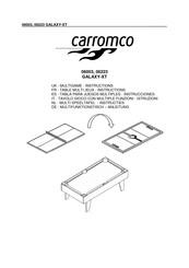 Carromco 06003 Manual De Instrucciones