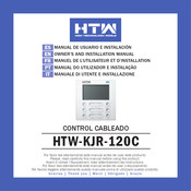 HTW HTW-KJR-120C Manual De Usuario E Instalacion