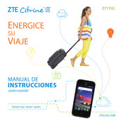 ZTE Citrine LTE Z8090183600MT Manual De Instrucciones