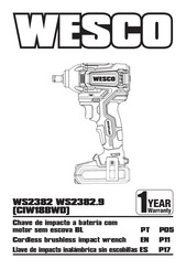 Wesco CIW18BWD Manual De Instrucciones