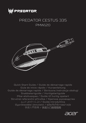 Predator CESTUS 335 Guia De Inicio Rapido