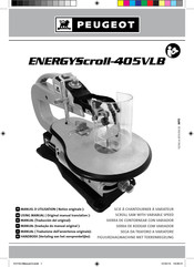 PEUGEOT ENERGYScroll-405VLB Manual