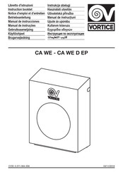 Vortice CA WE D EP Manual De Instrucciones