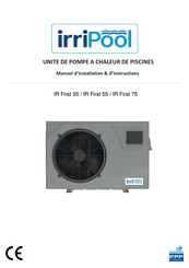 IrriPool IR First 75 Guía De Instalación Y De Uso