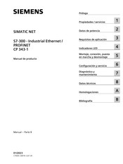 Siemens SIMATIC NET S7-300 Manual De Producto