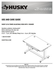 Husky HOET5201B11XUS Manual De Instrucciones