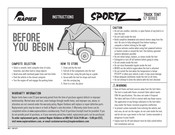 Napier Sportz 57 Serie Instrucciones