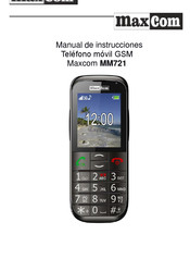 Maxcom MM721 Manual De Instrucciones