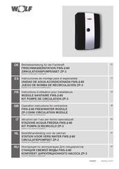 Wolf ZP-3 Instrucciones De Montaje