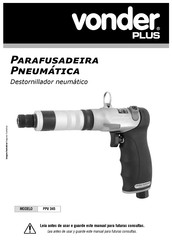 vonder 62.57.100.345 Manual De Instrucciones